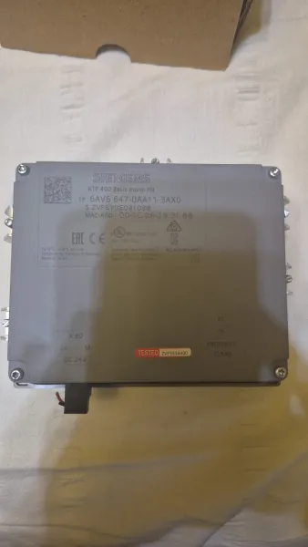 Siemens SIMATIC HMI KTP400 Basic PN 4” Operatör Paneli – 6AV6647-0AA11-3AX0 (İkinci El) görsel 2