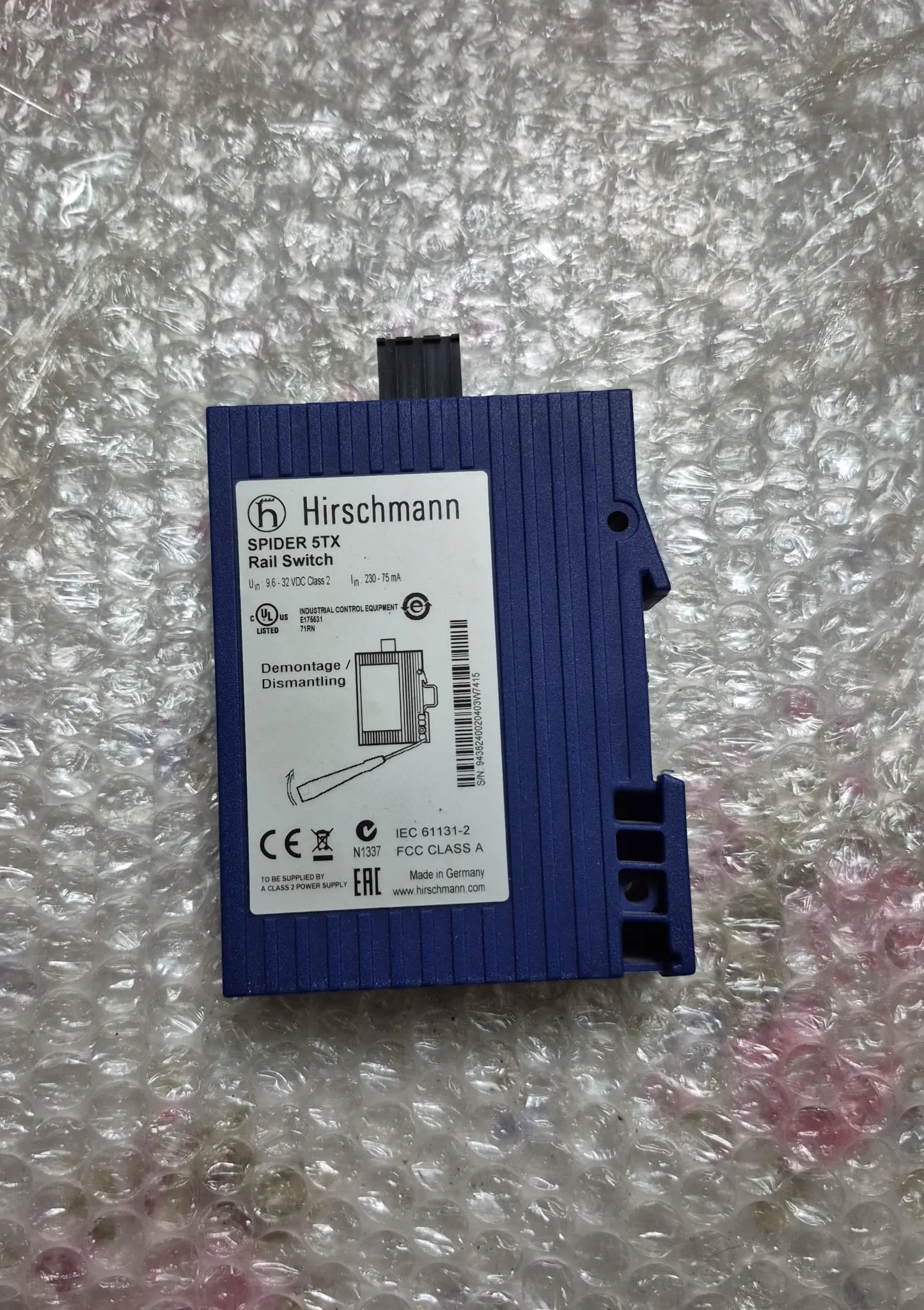 Hirschmann SPIDER 5TX – İkinci el endüstriyel switch